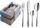Bestecksets Amefa Whisper Besteckset, Edelstahl, nickelfrei, 48-tlg.