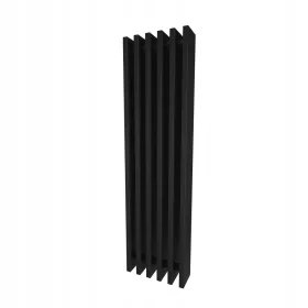 Esperto Radiators 1755 W schwarzer dekorativer Heizkörper