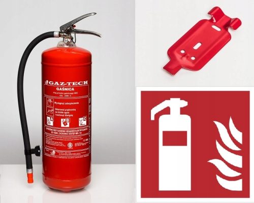 ABC GAZ-TECH Pulverfeuerlöscher 6 kg