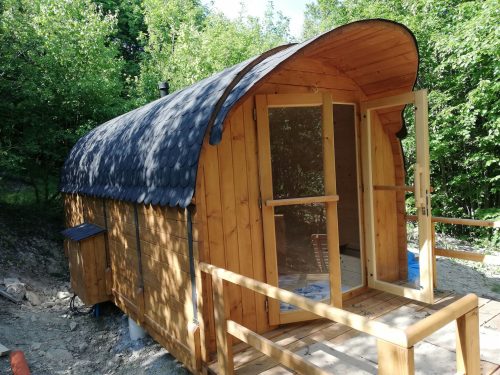 Gartenhäuser und Werkzeuge Nordisches Sauna-Gartenhaus 480 x 240 cm