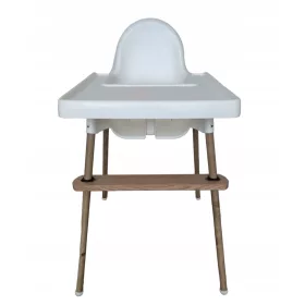    Holzfußhocker für den Ikea Antilop-Stuhl! EICHE – MÖBELQUALITÄT!