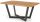  Halmar MASSIVE rechteckiger ausziehbarer Tisch 160 x 90 x 77 cm, Natureiche