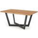  Halmar MASSIVE rechteckiger ausziehbarer Tisch 160 x 90 x 77 cm, Natureiche