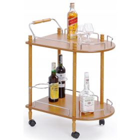  Halmar Bar ovaler Couchtisch 60 x 40 x 75 cm, helle Buche