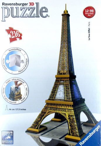  Ravensburger Eiffelturm 3D-Puzzle 216 Teile