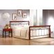  Halmar Veronica Metall-Doppelbett 160x200 Kirsche