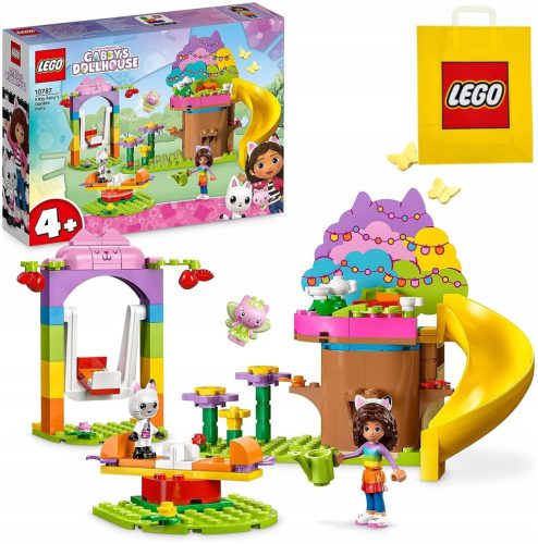  LEGO Gabis Katzenhaus 10787 Feengartenparty + LEGO Papiertüte 001-2021-2022-2023-2024