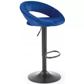  Halmar Hocker, Blautöne, 100 cm Stoff