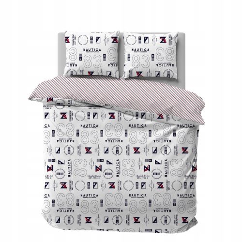 Bettwäsche Nautica Bettwäscheset Bettdecke 200cm x 220 Kissen 70x80cm 3-teilig