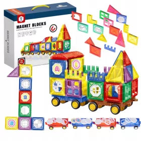    Magnetblöcke SpielzeugHelenki 72-teiliges Set Magnetblöcke 72-tlg.