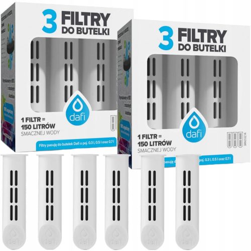  Filtereinsatz für Dafi-Flasche Filter für DAFI-Flasche 6 Stk.