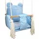  LULLABY BABY BLAU SCHAUKEL FÜR KINDER HAUS GARTEN SAMT SICHERHEITSGURTE