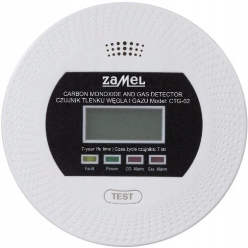  2in1 Kohlenmonoxid-Kohlenmonoxid-Sensor, Flüssiggas 230 V, 90 dB