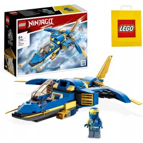    LEGO Ninjago Jay's EVO Supersonic Jet 71784 + LEGO Papiertüte 001-2021-2022-2023-2024