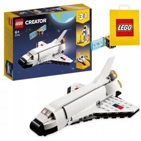  LEGO Creator 3 in 1 31134 Space Shuttle + LEGO Papiertüte