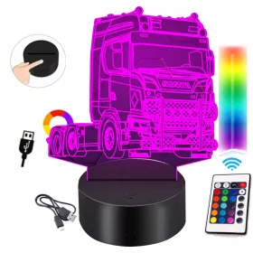  3D-LED-LAMPEN-GADGET FÜR FAHRER TIRA TIR LKW LKW