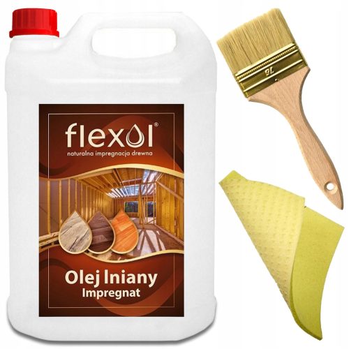 Leinöl, natürliches Holzimprägniermittel, 5 l