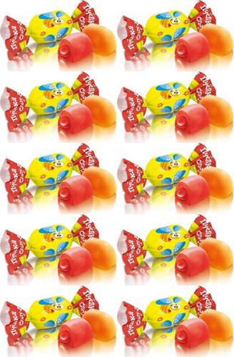 Crazy Bee Roshen Gummibonbons mit Fruchtsaft 1kg x10