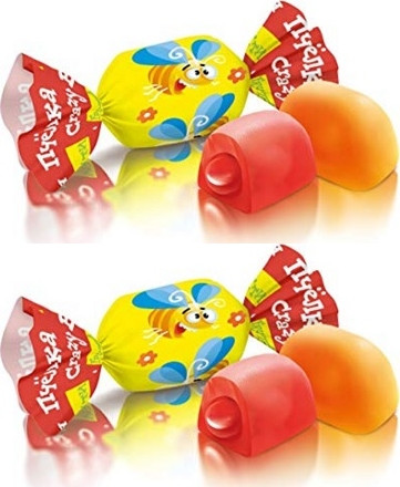 Roshen Crazy Bee Fruchtgummi mit Saftfüllung 1kg Packung x2