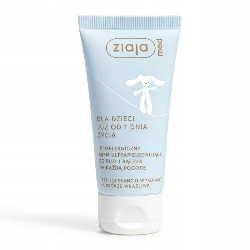  Ziaja MED hypoallergene Ultra-Pflegecreme für Gesicht und Hände 50 ml