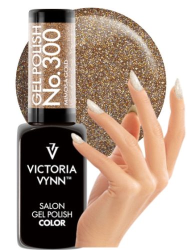  Hybridlack Farblack Victoria Vynn 300 Mimosa Gold 8 ml