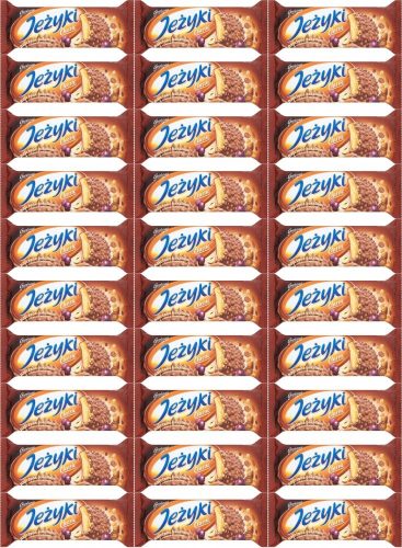 30x Jeżyki Klassische Kekse, 140g - Perfekte Süßigkeit für Kaffeepausen