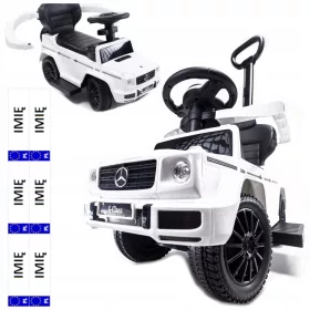  NELIK RIDE-ON RIDE-ON PUSH MERCEDES G 3in1 AUTO AUTO Weiß