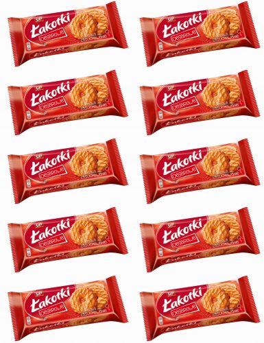 San Łakotki Dessert-Kekse mit Zucker 168g, 10er Pack - Mondelez