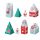  Adventskalender zum Selbstvervollständigen PartyPal 350533 Häuser
