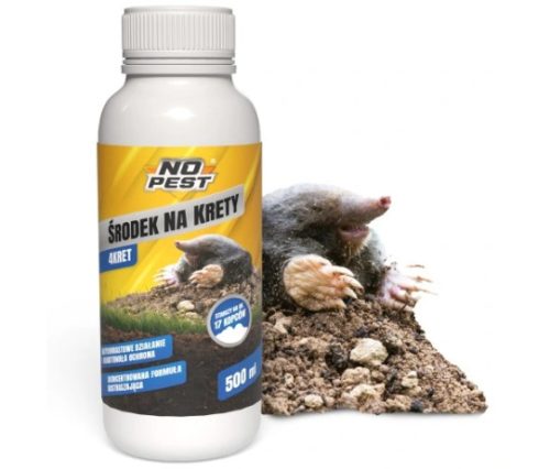 Abwehrmittel gegen Maulwurfswühle, Nagetiere, Barriere 4KRET, kein Schädling, 500 ml