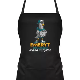    Ein Rentner ist wie eine Taube, er scheißt auf alles SCHÜRZE FÜR EIN RUHESTANDSGESCHENK