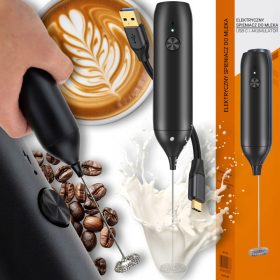    Vergionischer Milchaufschäumer, elektrischer, batteriebetriebener Milchaufschäumer