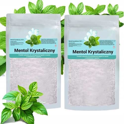 Saunen und Zubehör Menthol für Saunakristalle 100 % Kristalle 200 g