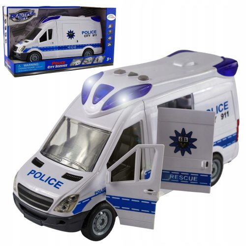  POLIZEI POLIZEIWAGEN LICHTER GERÄUSCH RÜCKZUGFAHRT