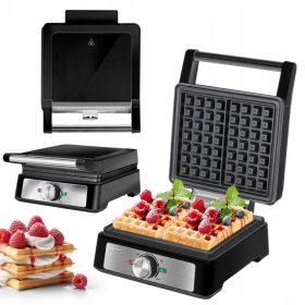  MPM MGO-41/C Waffeleisen 1600 W schwarz