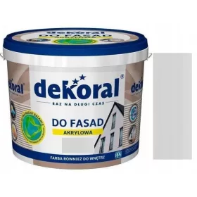  Acryl-Fassaden- und Wandfarbe Dekoral 5 l Schneeweiß matt
