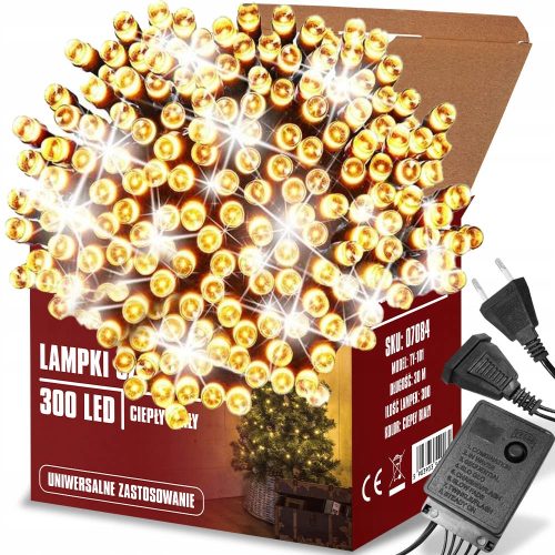  Raltek Weihnachtsbaumbeleuchtung innen 30 m 201 – 300 Lichter