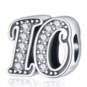  Silberner Anhänger zum 10. Jahrestag