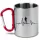  Tasse mit Karabiner für einen Läufer, Läufer, Laufen, Lauf + Name, 23