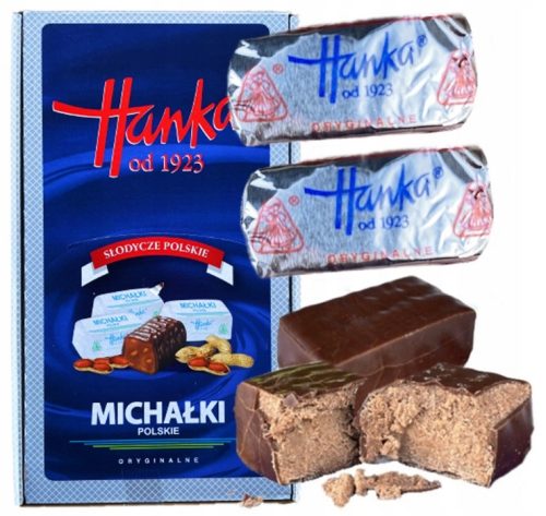 Michałki von Hanka: Schokoladenbonbons mit Erdnussfüllung, 2kg Packung