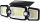  YOOULIT schwarze Gartenwandleuchte mit integrierter 2-W-LED-Quelle