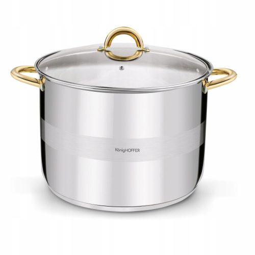 Töpfe Traditioneller Topf Könighoffer Faro GOLD 15 l