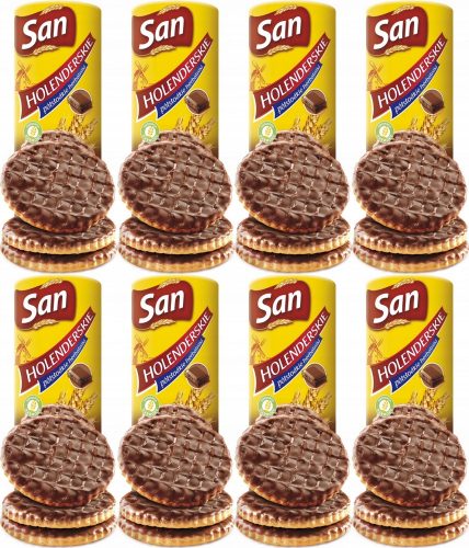San Łakotki: Holländische Kekse in Milchschokolade, 170 g x8 - Mondelez