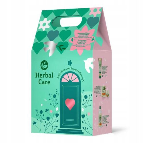  Herbal Care Hanf-Set 3 Elemente (Mizellenflüssigkeit + Gesichtscreme + Tagescreme).