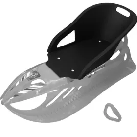 Firecom PLASTKON Rodelsitz, schwarz