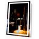 Badezimmerspiegel Metanoia-Spiegel LED-Wandspiegel rechteckig 500 x 700 mm