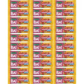   50x Bakalland BA! Zerealienriegel, Erdbeer-Quinoa, ohne Zucker, 30g