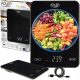  Adler AD3177B Küchenwaage schwarz 10 kg + PRODUKTGARANTIEKARTE