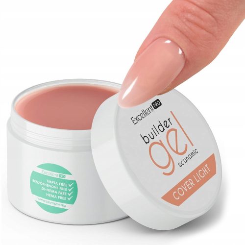  AUSGEZEICHNETES PRO BUILDER GEL ECONOMIC COVER LEICHTES AUFBAUGEL 15 g