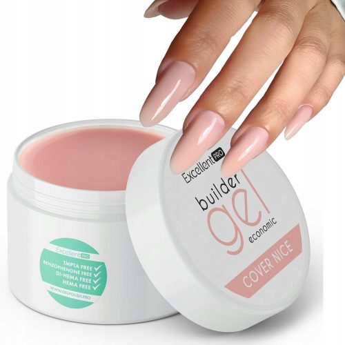  AUSGEZEICHNETES PRO BUILDER GEL ECONOMIC COVER SCHÖNES AUFBAUGEL 15 g